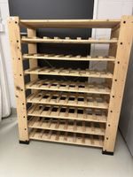 Weinregal aus Holz