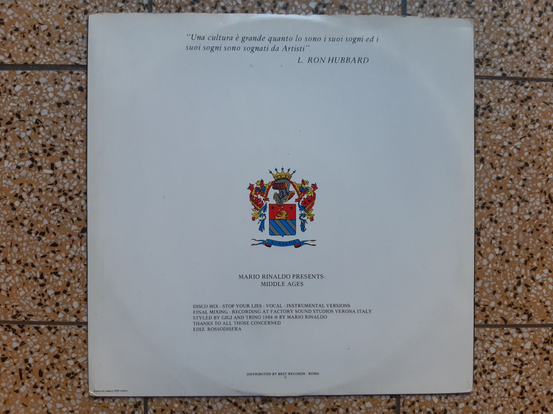 Schallplatten: Middle Ages - Stop Your Lies (12") – Gebraucht aus Verscio von giamma1985 1