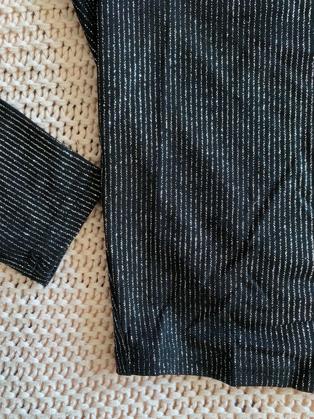 Zebra Tops: Haut paillette manches longues – Neu (gemäss Beschreibung) aus Montreux von iza_peche8 1