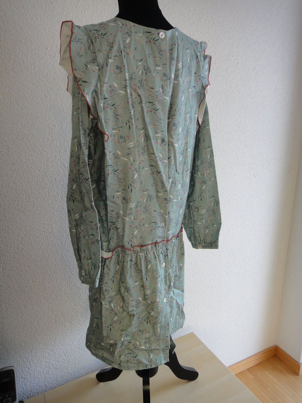 Vestiti & Gonne: Neue Kleid "Bonnet à Pompon" Baumwolle Gr. 12 – Nuovo (secondo la descrizione) da Winterthur venduto da LemonTree5 2