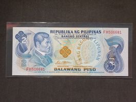 Philippinen 2 Piso Banknote, Top Zustand