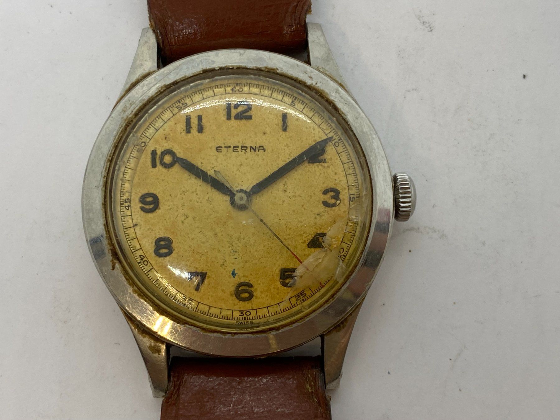 Eterna Orologi: ETERNA 36mm Handaufzug läuft/i475 – Usato da Bern venduto da JMsoehne1987 1