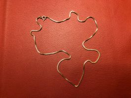Edle Damenkette Venezianer aus 18 Karat Gelbgold Au 750