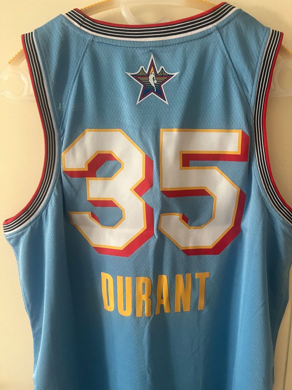 Nike Canottiere & Pantaloni: NBA All Star / 35 DURANT / 2025 / hellblau / Heißprägung – Nuovo e nell'imballaggio originale da Bern venduto da No1e 6