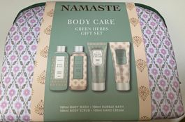 Namaste Body Care Green Herbs Gift Set New LAST CHANCE