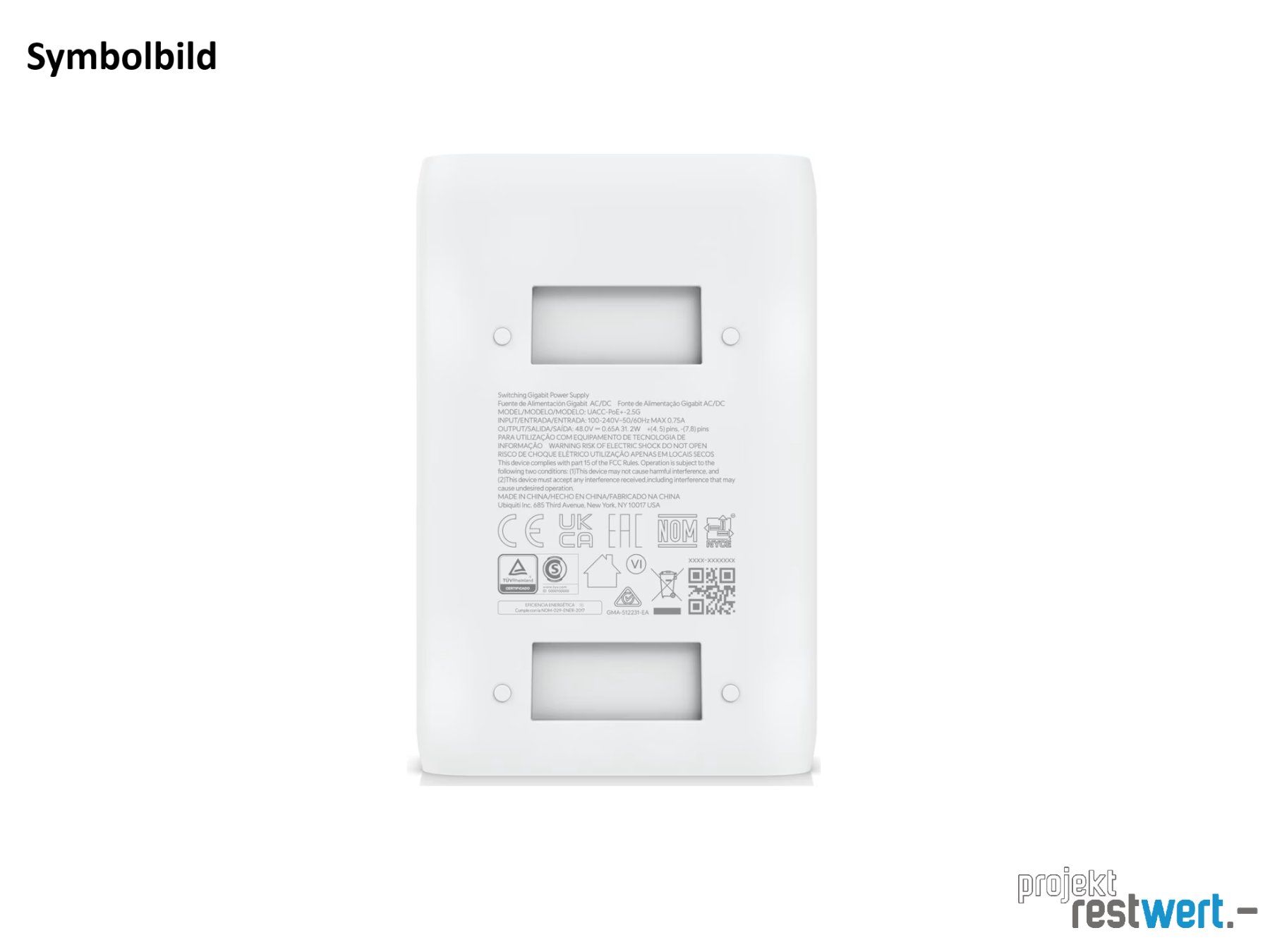Ubiquiti Unità & Adattatore: PoE + Adapter von UBIQUITI – Nuovo (secondo la descrizione) da Bülach venduto da restwert_buelach 3