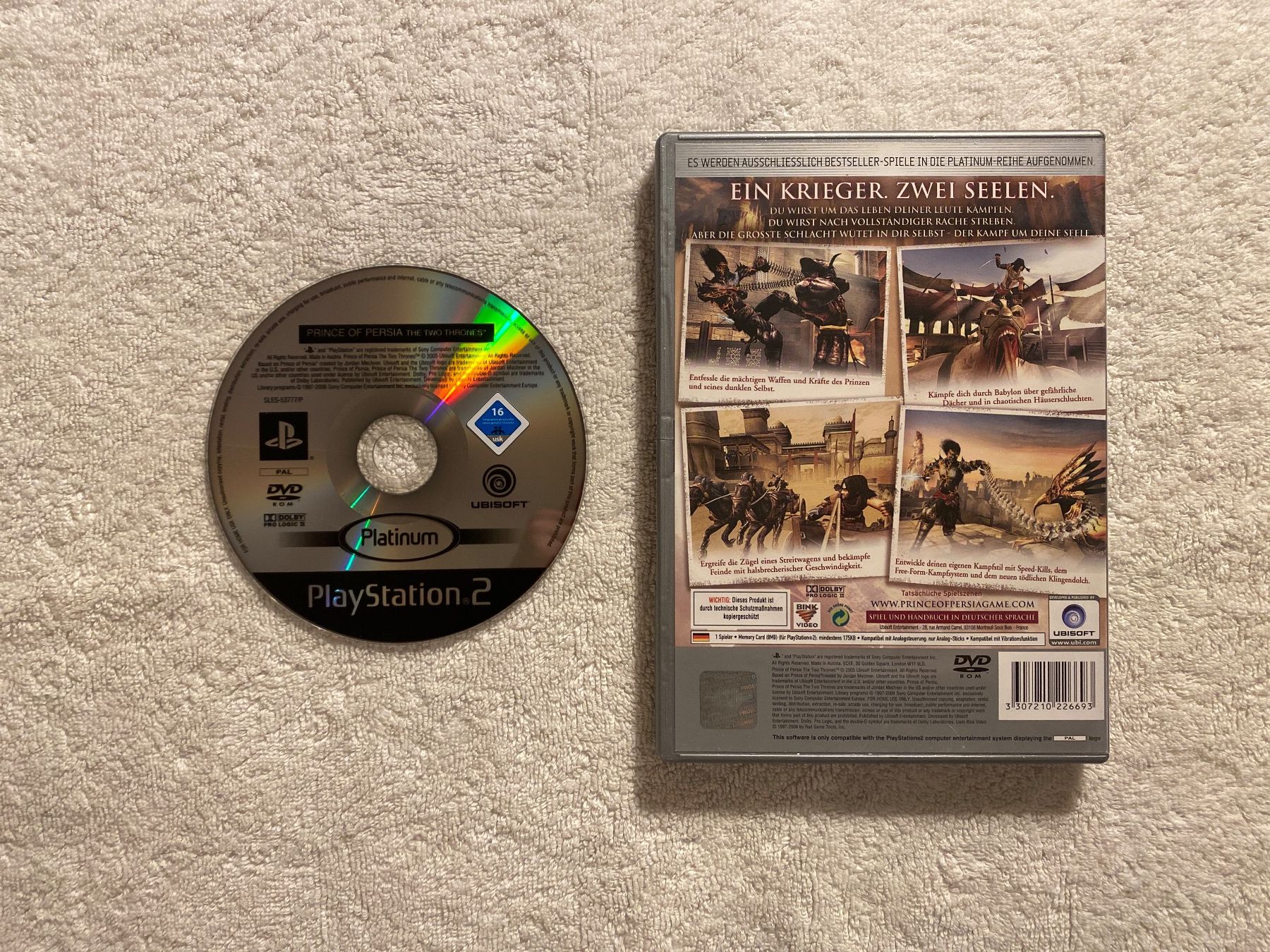 Sony Spiele: Prince of Persia The Two Thrones PS2 – Gebraucht aus Reichenbach i. K. von Daniel840 1