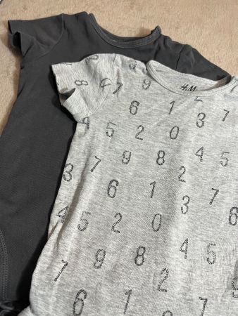 H&M Baby Bodys Gr. 86, Top Zustand, Sommerkleidung, 2Stück