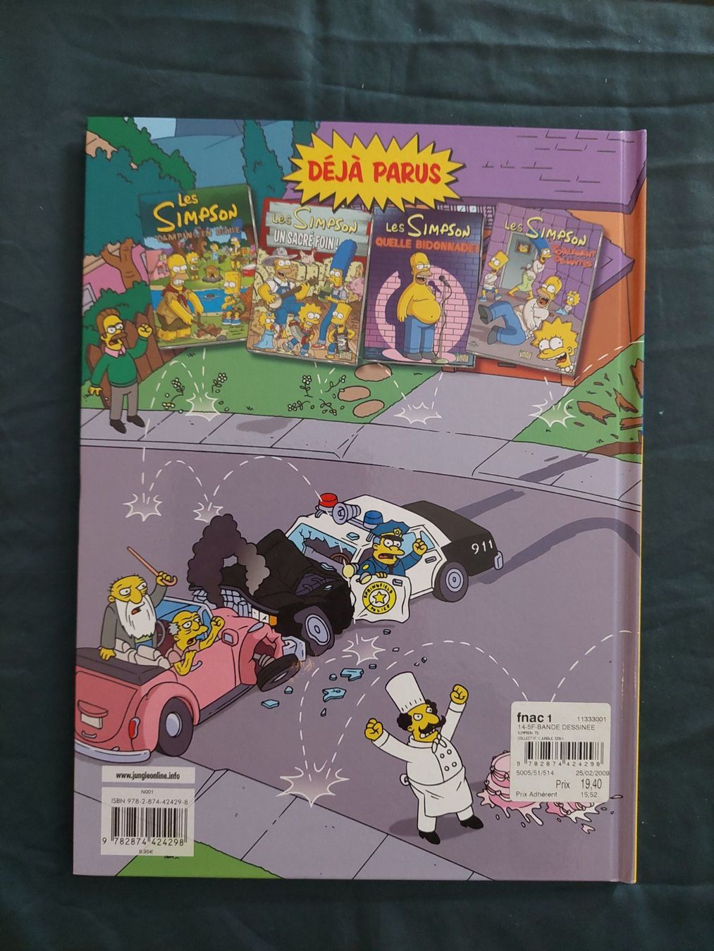 Comics: Les Simpson T.5 Boing Boing Bart! EO 2009 Comme Neuf – Gebraucht aus Genève von Blu_BD 1