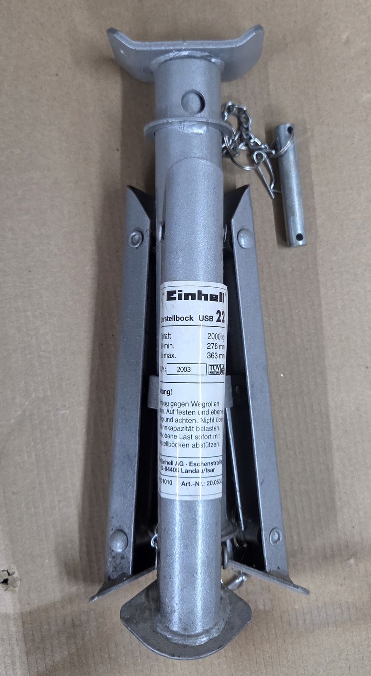 Piattaforme elevatrici & Crick: Einhell 2 Unterstellböcke USB 22 klappbar 2000 kg – Usato da Kirchberg SG venduto da Bibsli 5