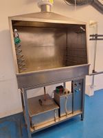 Siebdruck Siebwaschanlage pneumatisch 1 mt Länge