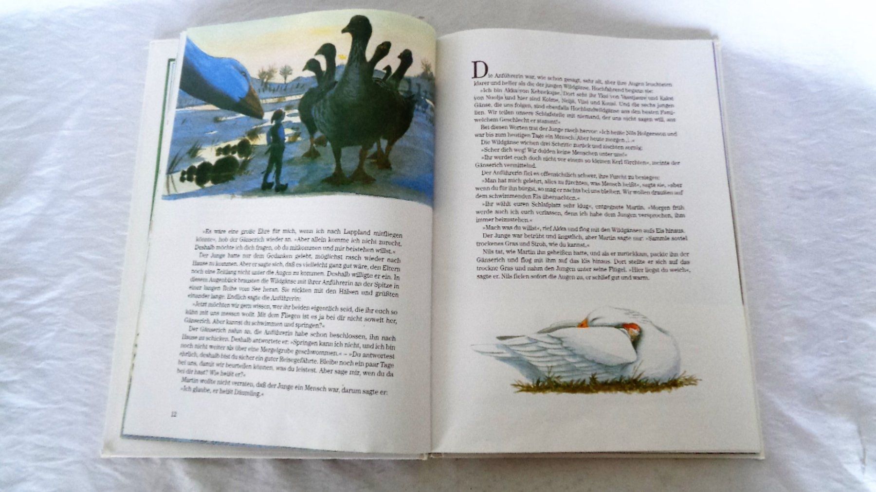 Libri: Nils Holgersson - Wunderbare Reise / Bilderbuch ab Fr. 8.- – Usato da Bellach venduto da JingleJerry 6
