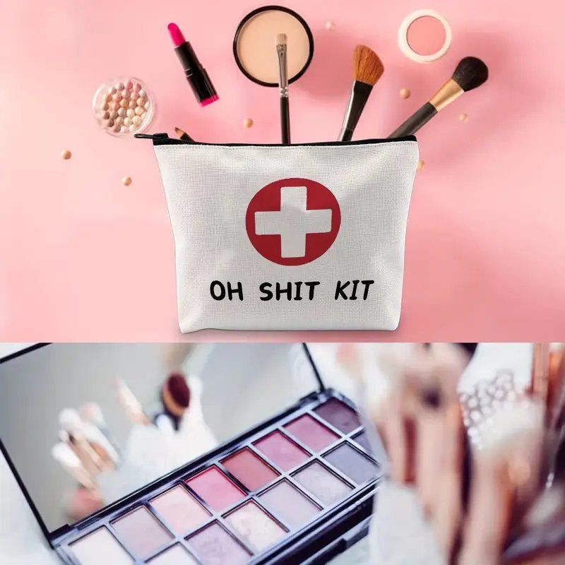Custodie per cosmetici: Necessaire Oh Shit Kit Notfall Pflaster Unfall Kind Schminke – Nuovo e nell'imballaggio originale da Dättlikon venduto da easythings 5