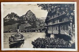 Brunnen - Dampfschiff - Treib 1928