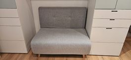 Bettsofa grau 