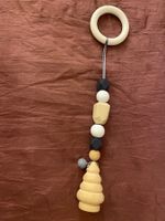Kinderwagen Kette Bett Anhänger Spielkette Holz Baby Tanne