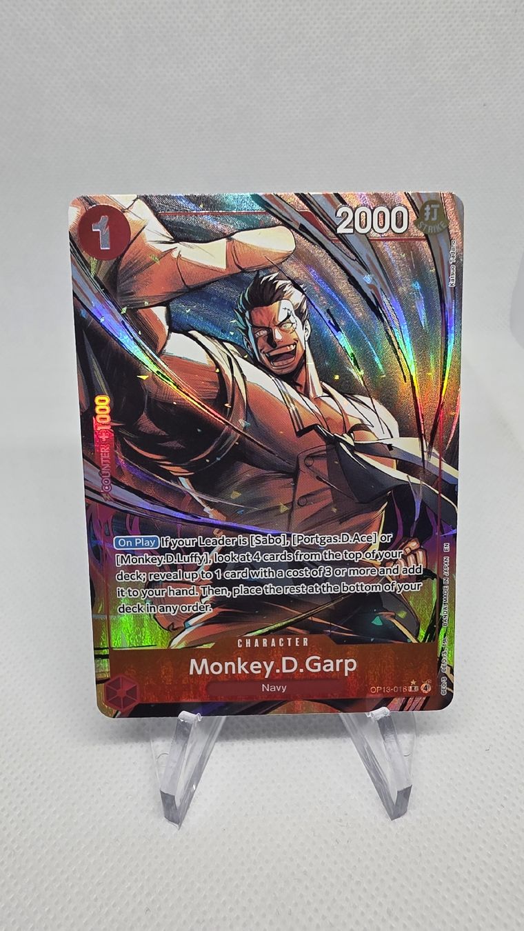 Bandai Carte collezionabili: One Piece Card Game Monkey.D.Garp OP13-016 – Nuovo (secondo la descrizione) da Sirnach venduto da Halk_TCG