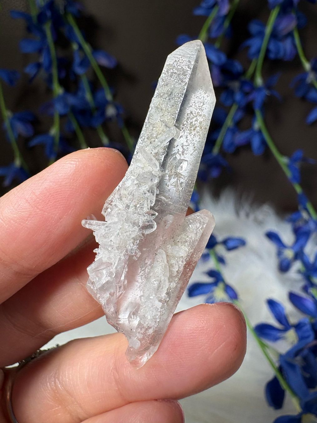 Mineralien & Heilsteine: Kolumbianischer Lemurian-Quarz-Cluster – Neu (gemäss Beschreibung) aus Neuheim von m.hald 4