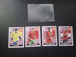 Panini Extra Stickers Luis Diaz,Hakimi,A.Davies,Salah 4r set