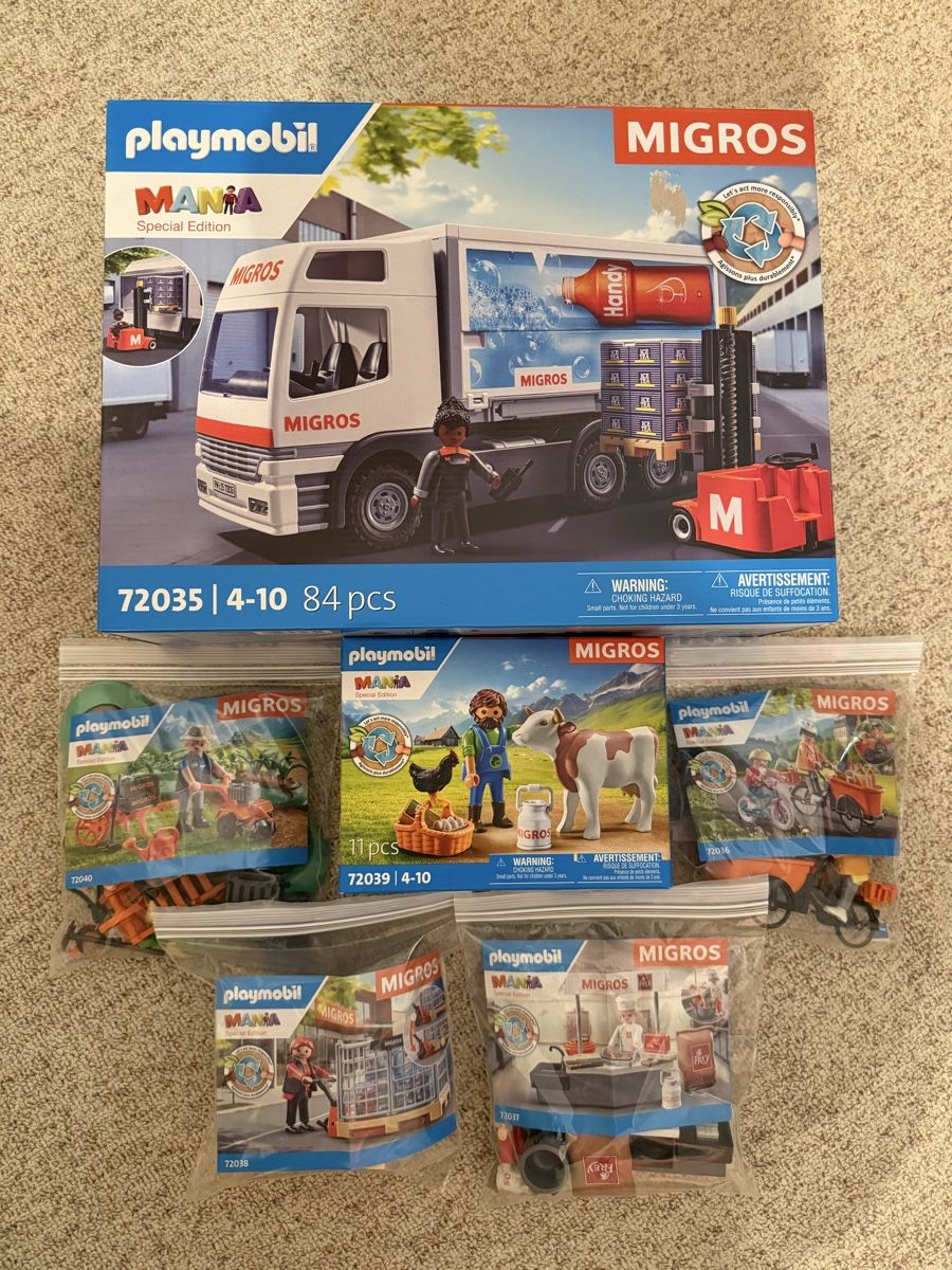 Playmobil Spielzeuge: Playmobil Migros Mania 2025 – Neu (gemäss Beschreibung) aus Jona von ser_6t8p