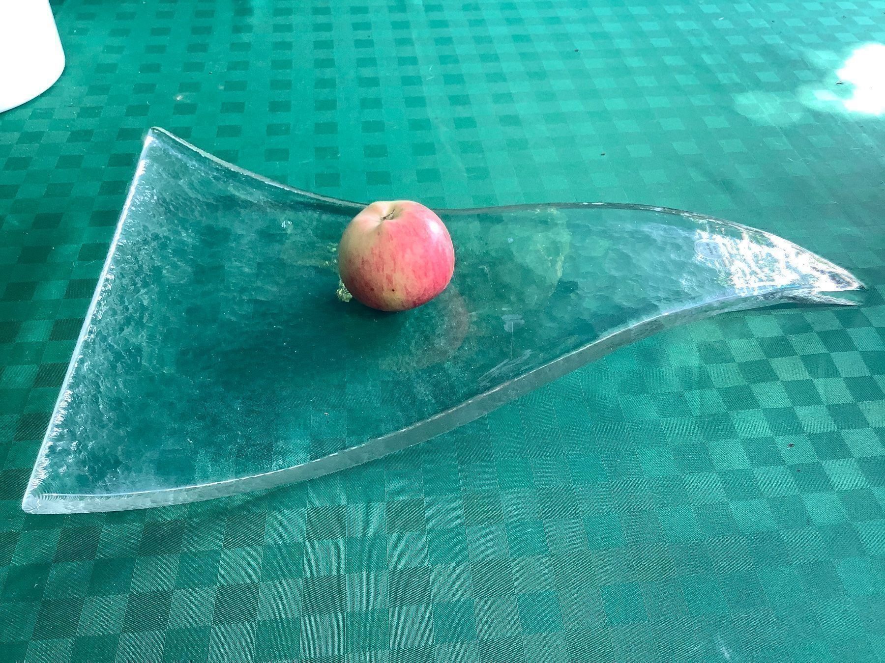 Glasi Hergiswil Piatti di portata: HERGISWILER GLAS FRÜCHTESCHALE – Usato da Adlikon b.Regensdorf venduto da Crystaldragon09 3