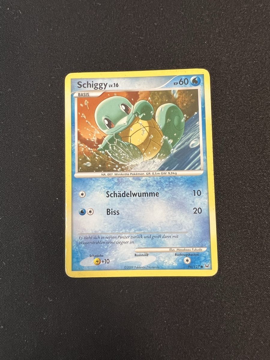 Pokémon Sammelbilder & Trading cards: Schiggy – Gebraucht aus Muttenz von Michugee97