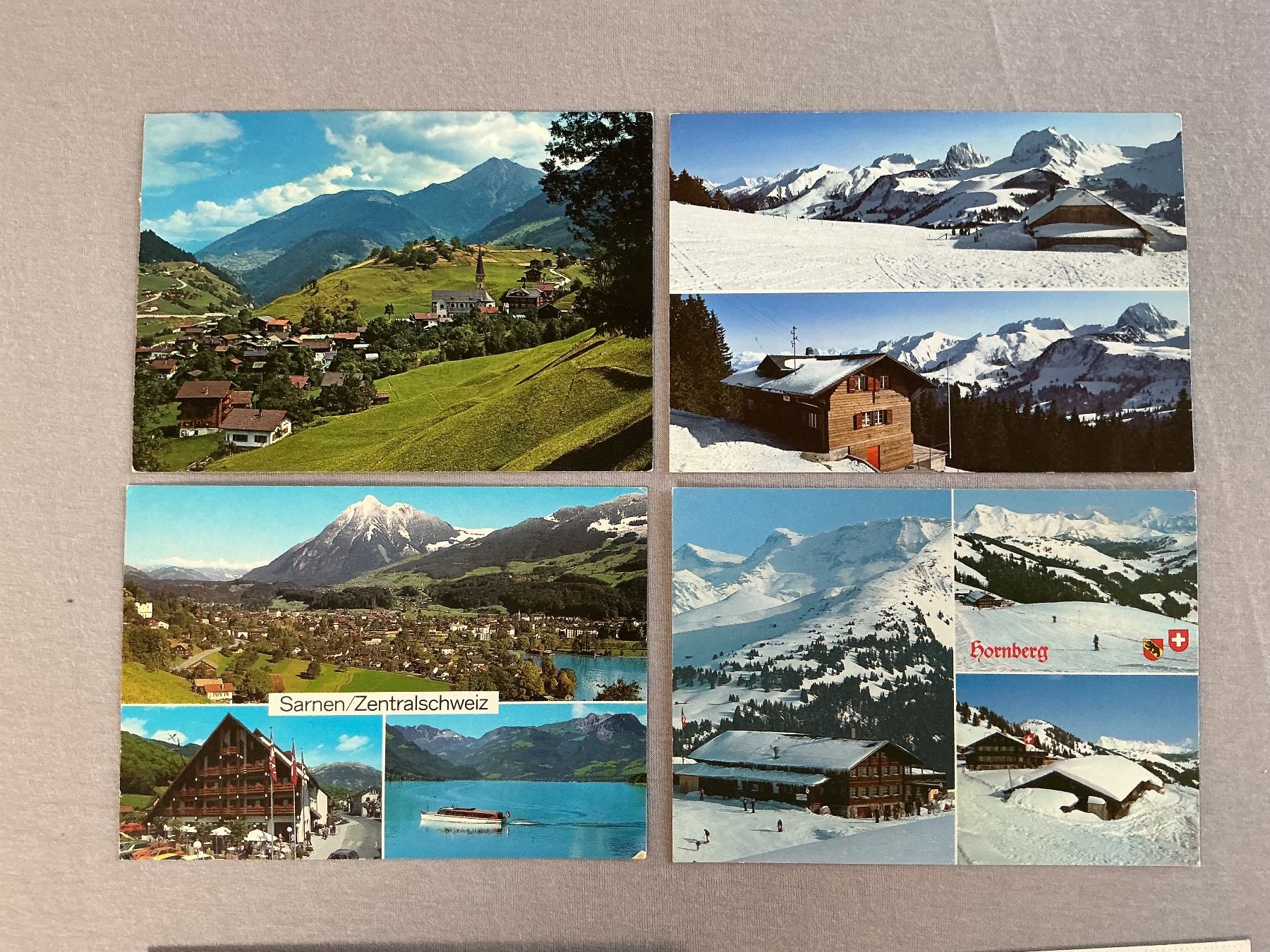 Ansichtskarten: Lot Ansichtskarten - Postkarten gelaufen / Schweiz – Gebraucht aus Stettlen von togram4 2
