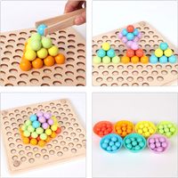 Clip Perlen Puzzle Brettspiele Montessori Spielzeug 3-6Jahre