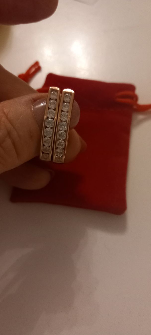 Orecchini pendenti & Orecchini a lobo: Creolen Rosé Farbe 2,5 cm – Nuovo (secondo la descrizione) da Balsthal venduto da Marica75 6
