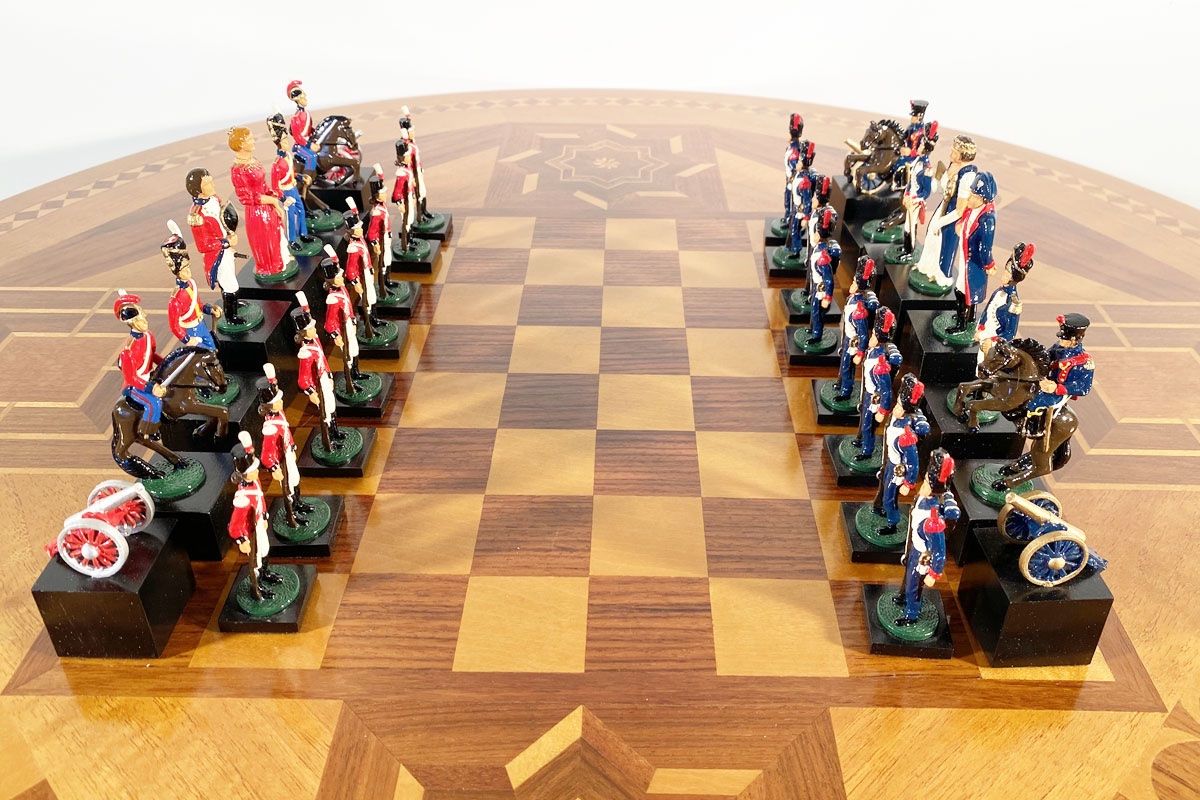 Spiele: Zinn Schachfiguren The Waterloo Chess Set – Gebraucht aus Ballwil von ClassicGallery 6