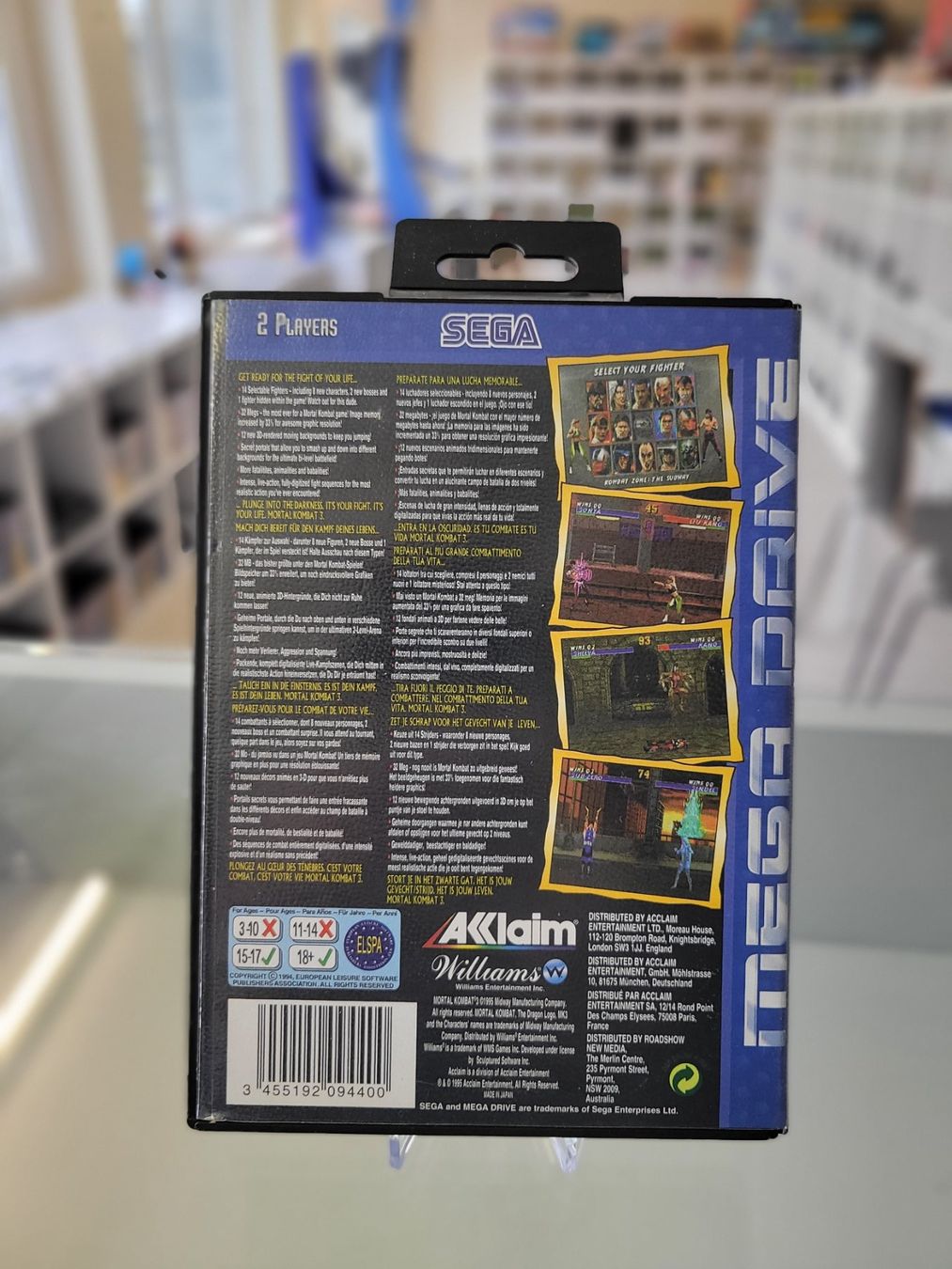 Giochi: Mortal Kombat 3 (Mega Drive) – Usato da Uezwil venduto da -Retrogames- 1