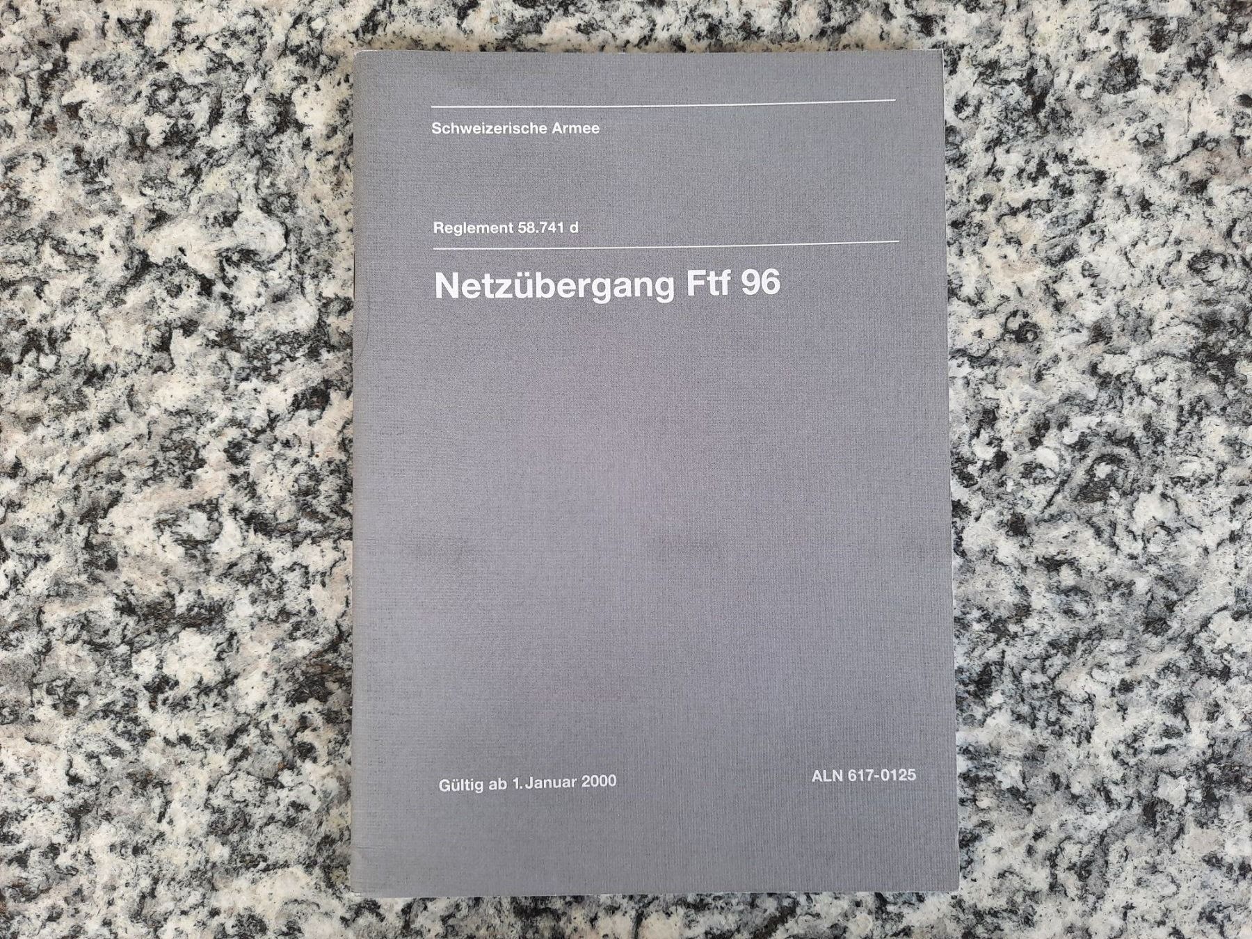 Livres: Netzübergang Ftf 96 – D'occasion à Ruswil par Sammlergeist