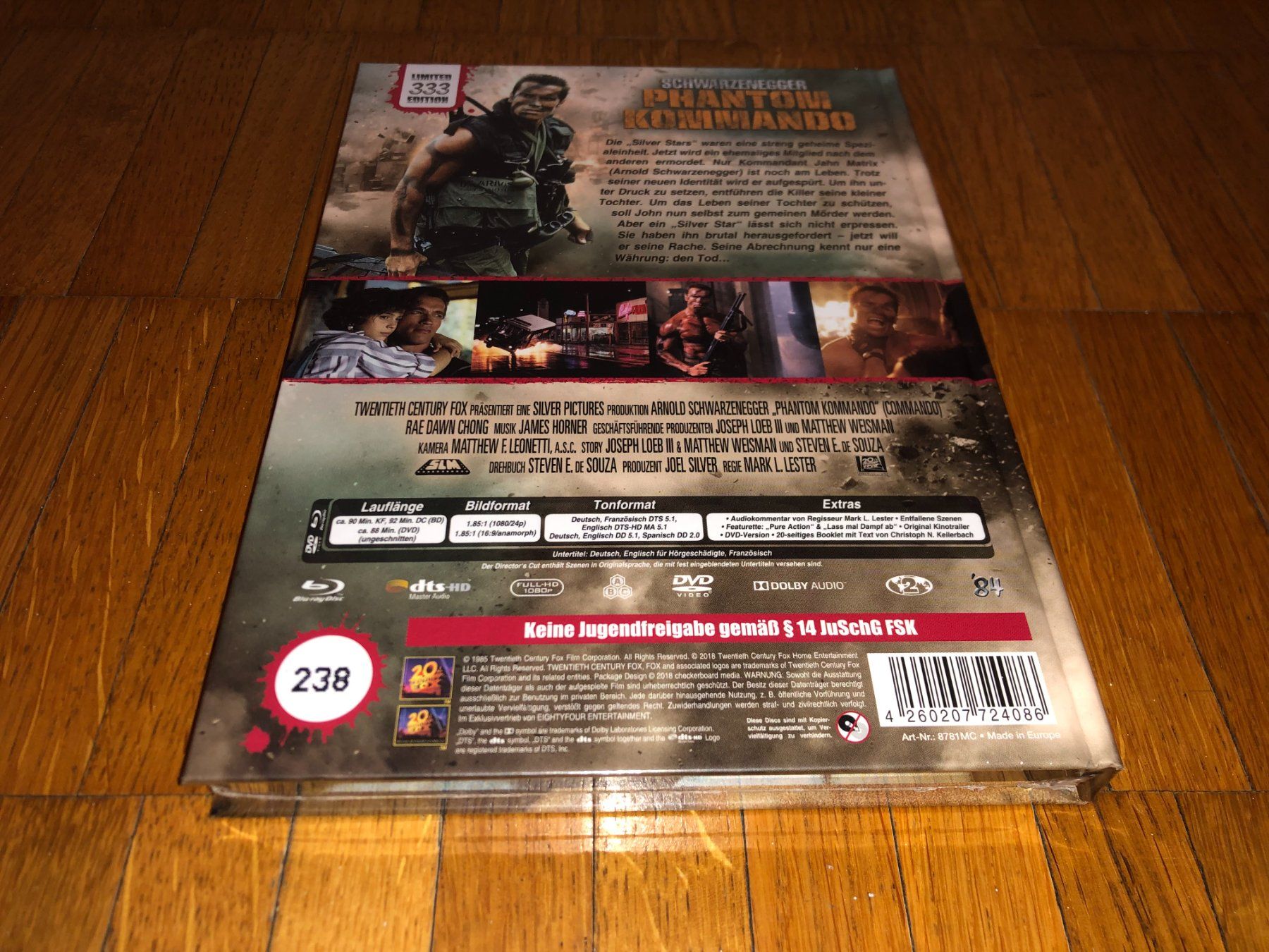 Tutti i DVDs: Phantom Kommando - MEDIABOOK - C - UNCUT – Nuovo e nell'imballaggio originale da Basel venduto da havsok 1
