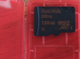 SanDisk MicroSD  128GB -- TOP - Nintendo Switch / NSW