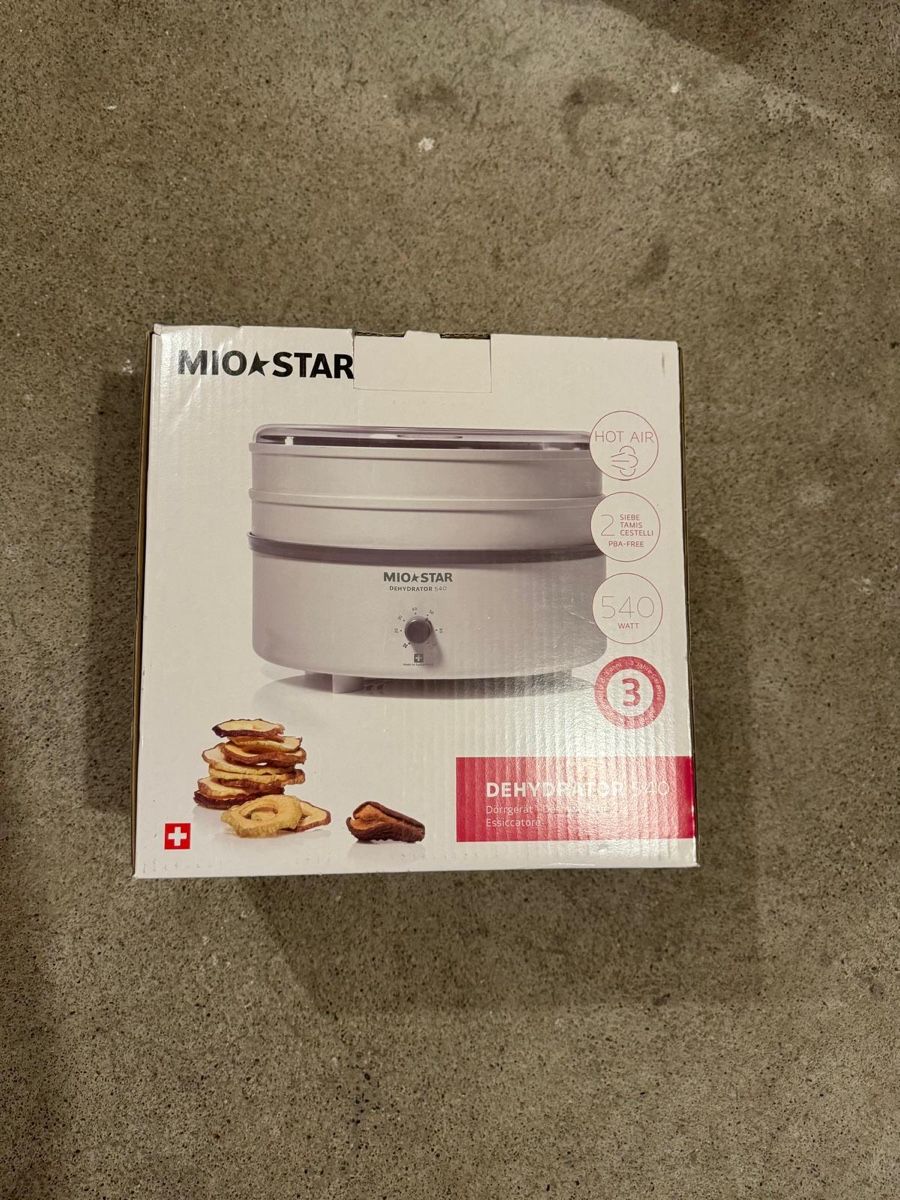 Mio Star Elettrodomestici da cucina: Neu & OVP MioStar Dörrautomat Dehydrator – Nuovo e nell'imballaggio originale da Binningen venduto da Eober 1
