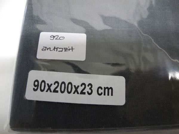 Bettwäsche: Jersey Fixleintuch Antrazit, 90 x 200 x2 3 cm – Neu und originalverpackt aus Kottwil von Crazyrolf 1