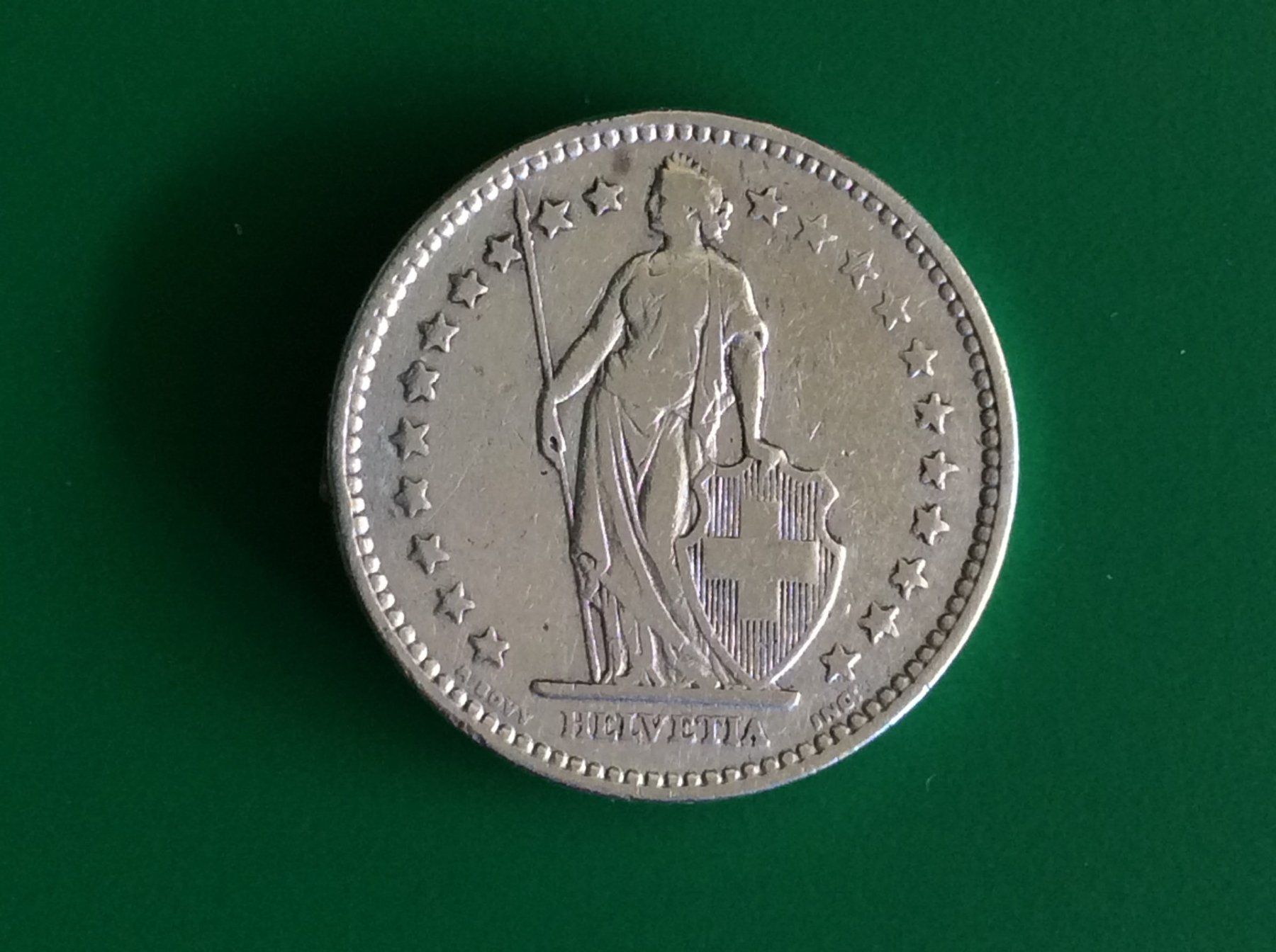 Tutti le monete: 2 francs  1910  Jolie – Usato da Genève venduto da pie_fh2d 1