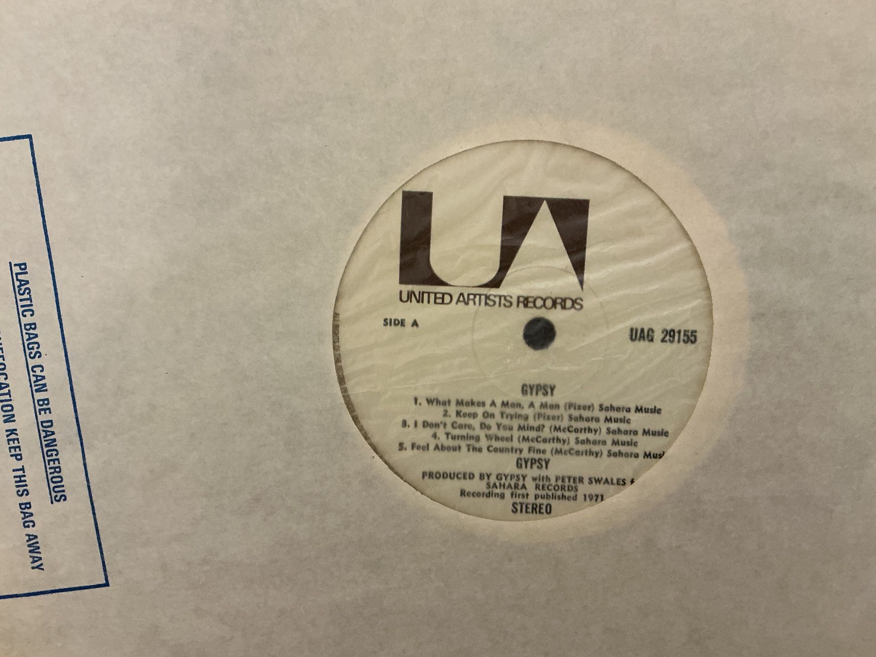 Dischi in vinile: GYPSY LP – Usato da Winterthur venduto da Tumko_7_Vinyl 1