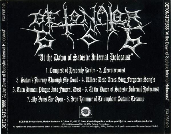 CDs: Detonator666 - At... – Gebraucht aus St-Cergue von VeganWarrior 1