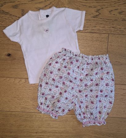 Ensemble bébé fille Lili Gaufrette 6 mois