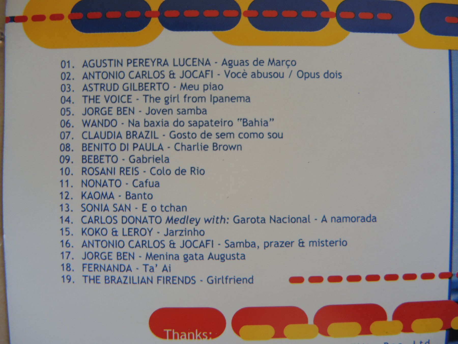 CDs: CD Sound do Brazil - dancing and romantic - Jorge Ben Wando – Gebraucht aus Rorschach von Pop-upBrocki 2