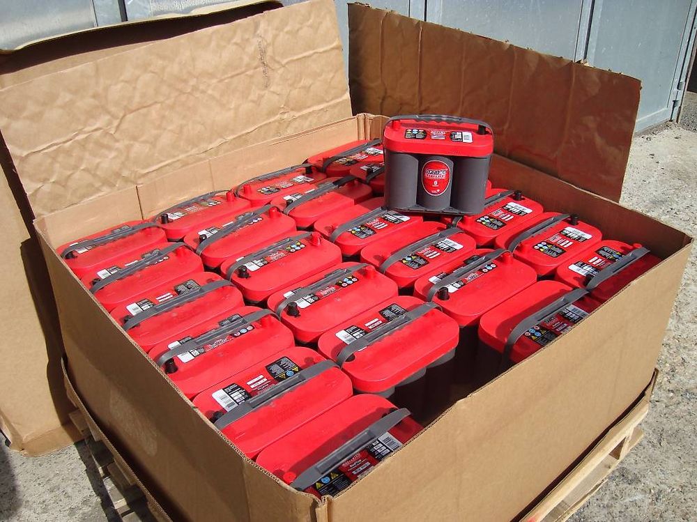 Optima Batterie für Bagger Traktor Stapler Auto; LKW; Dumper (Gebraucht ...