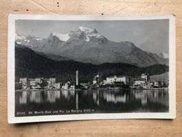 St. Moritz-Bad und Piz La Margna