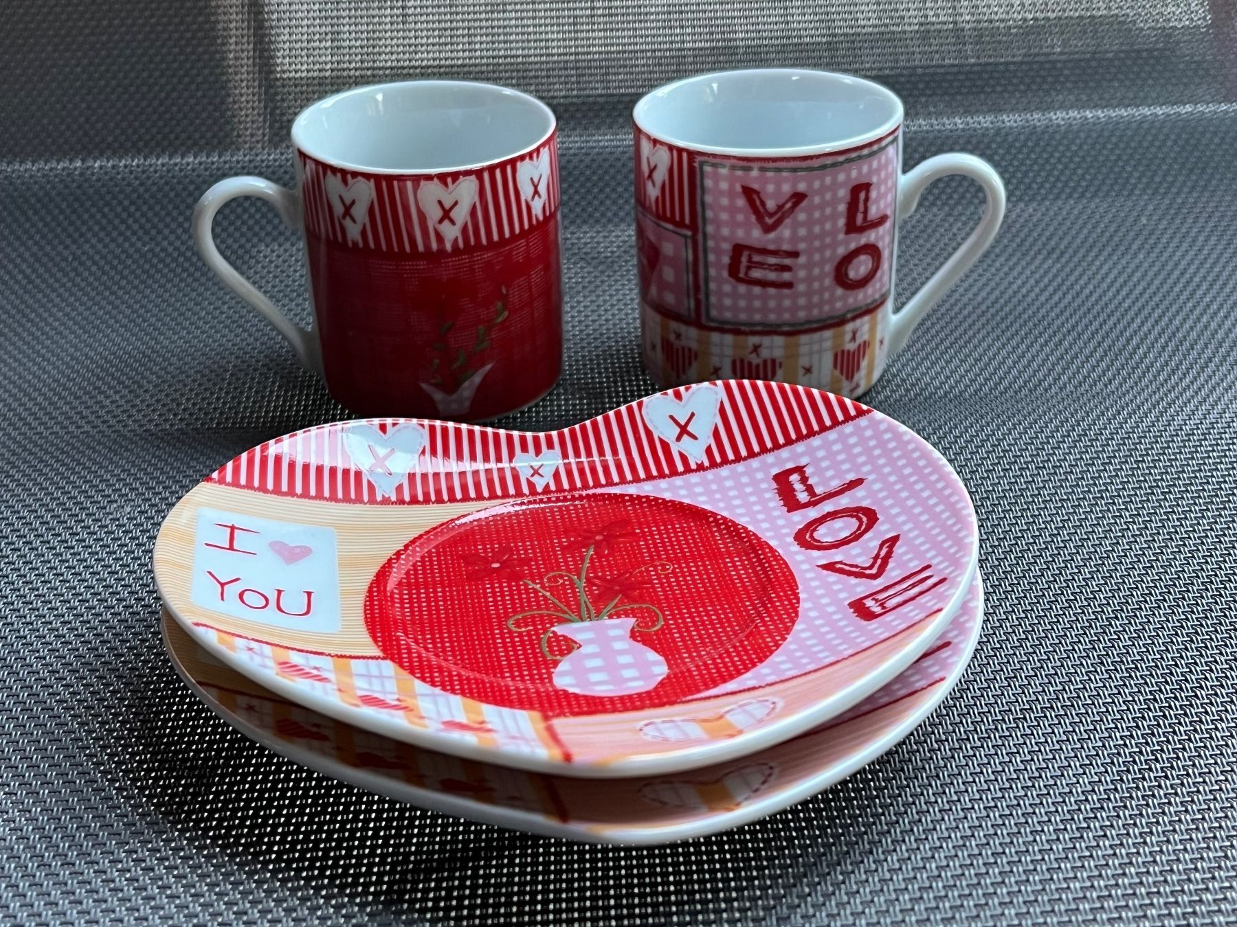 Set di piatti: 2 Espresso Tassen Set – Usato da Bauma venduto da Budgerigar 1