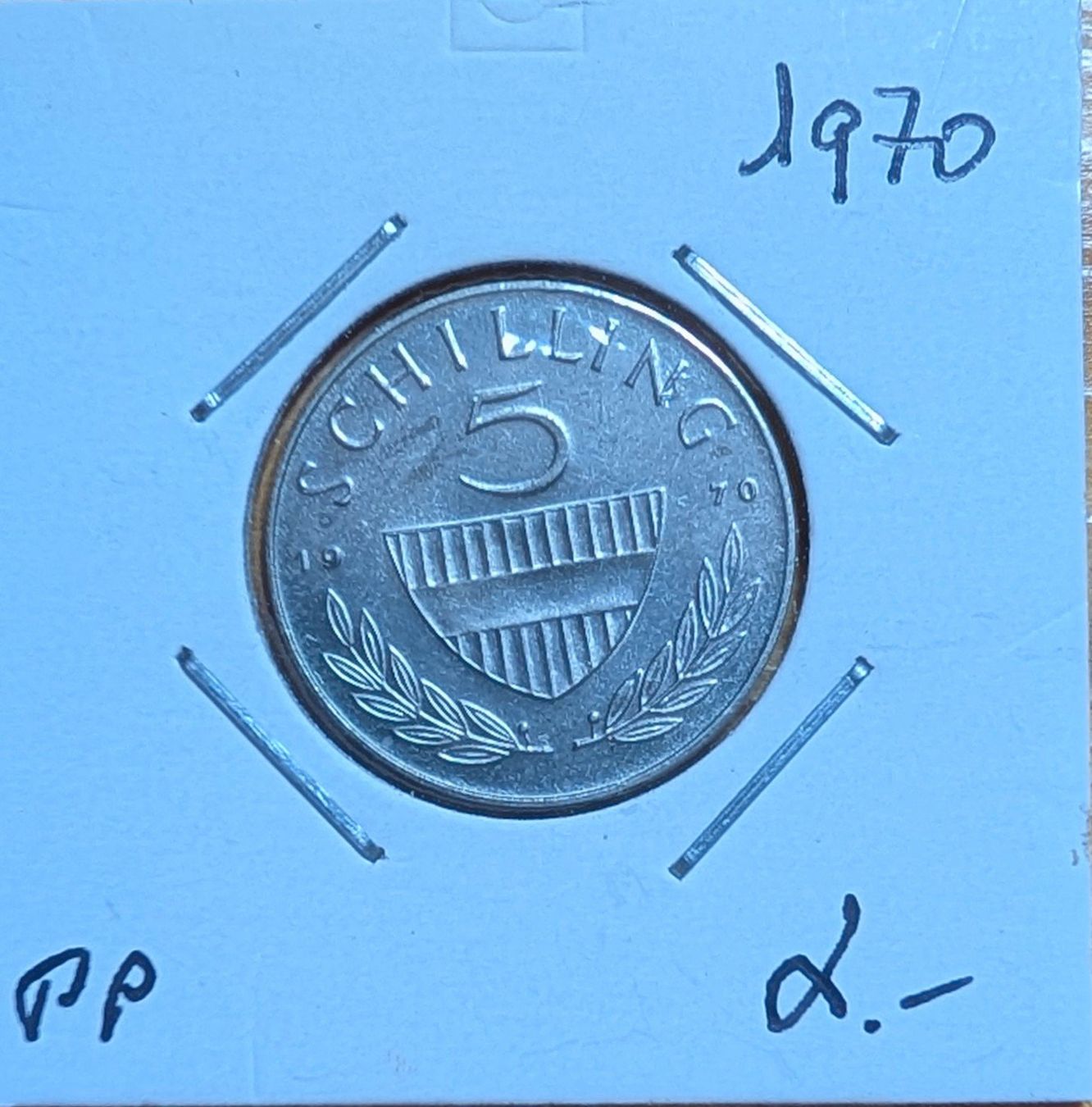 Tutti le monete: Österreich-5 Schilling 1970 PP – Nuovo (secondo la descrizione) da Hittnau venduto da stamps_and_coins