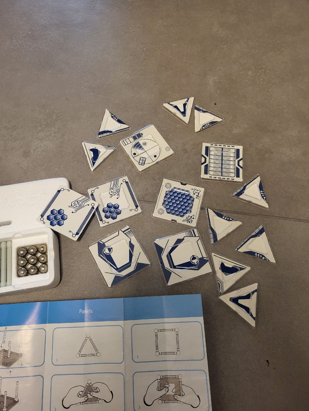 Geomag Kit di costruzioni: Geomag Konstruktions-Set – Nuovo (secondo la descrizione) da Biel/Bienne venduto da Aare5 2