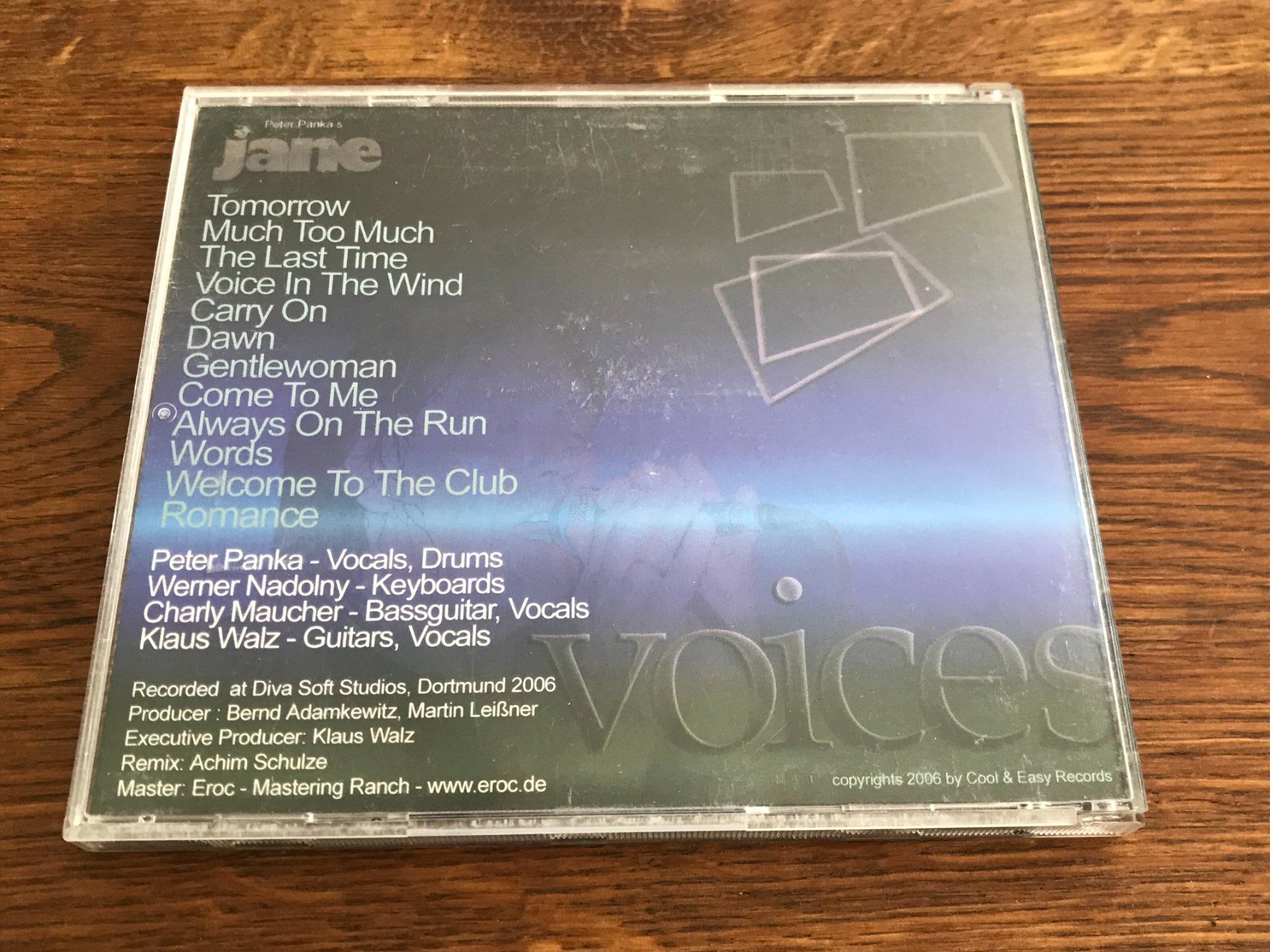 CD: JANE - Voices - Krautrock/Prog Rock – Usato da Buchs AG venduto da Archie 2
