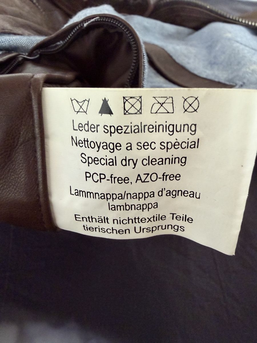 Giacche: Quadro Lederjacke, Grösse 54, Braun – Nuovo (secondo la descrizione) da Seltisberg venduto da diamant103 7