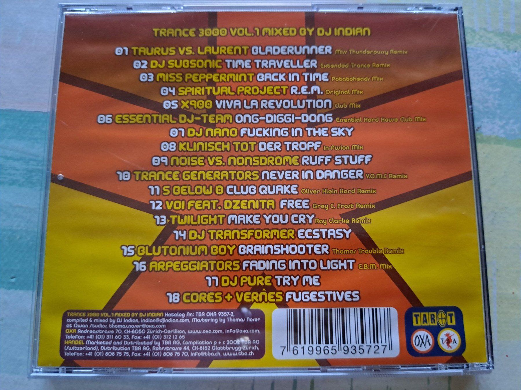 CDs: CD Tarot Oxa presents Trance 3000 DJ Indian – Gebraucht aus Pully von bro_n52j 1