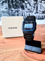 Neue Casio F91W – ungetragen / mit schwarzen Stahlarmband